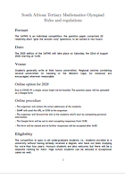 SATMO Regulations