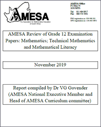 Consolidated 2019 AMESA Report